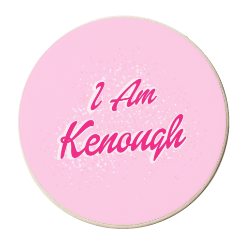 Kenough - personalised beer coaster by Wallace Elizabeth