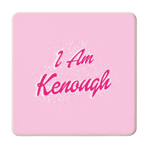 Kenough - personalised beer coaster by Wallace Elizabeth
