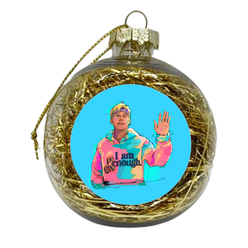 Kenough - xmas bauble by Beverley Rae