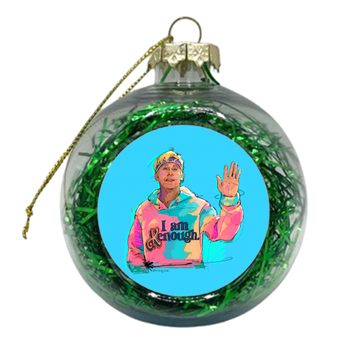 Kenough - xmas bauble by Beverley Rae