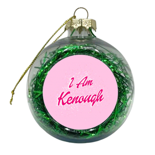 Kenough - xmas bauble by Wallace Elizabeth