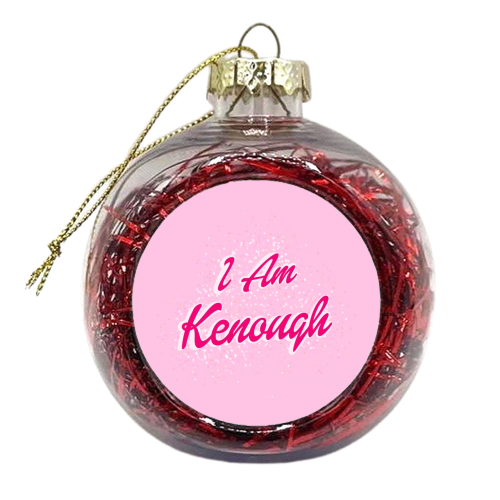 Kenough - xmas bauble by Wallace Elizabeth