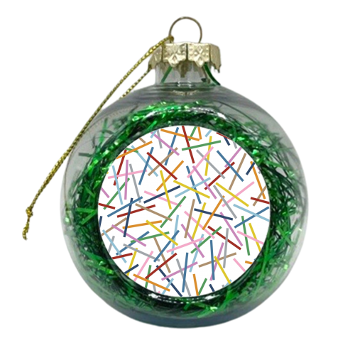 Kerplunk - xmas bauble by Emeline Tate