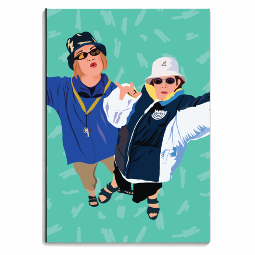 Kevin and Perry - personalised A4, A5, A6 notebook by AbiGoLucky