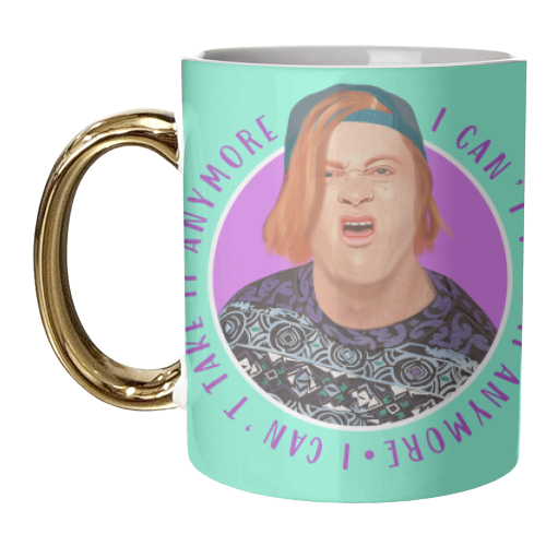 KEVIN - I CAN'T TAKE IT ANYMORE - unique mug by AbiGoLucky