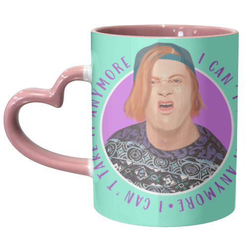 KEVIN - I CAN'T TAKE IT ANYMORE - unique mug by AbiGoLucky
