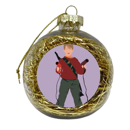Kevin McCallister - xmas bauble by Cheryl Boland