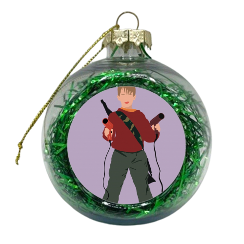 Kevin McCallister - xmas bauble by Cheryl Boland