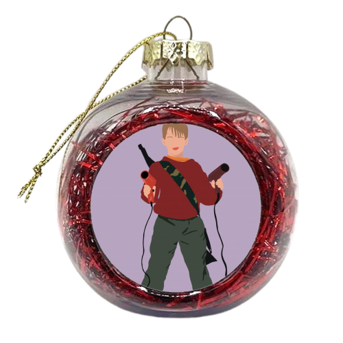 Kevin McCallister - xmas bauble by Cheryl Boland