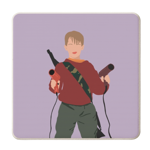 Kevin McCallister - personalised beer coaster by Cheryl Boland