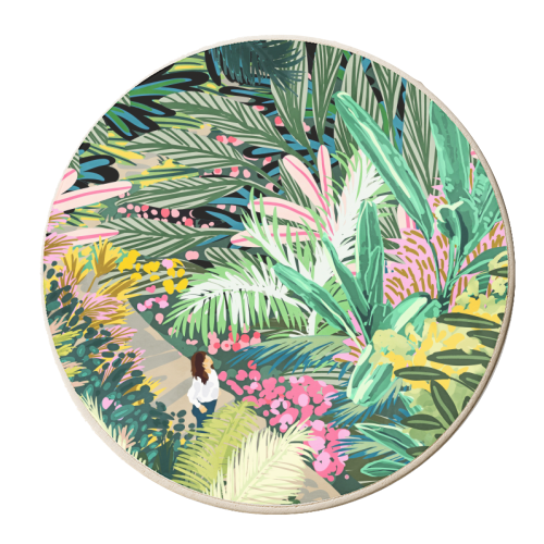 Kew Gardens - personalised beer coaster by Uma Prabhakar Gokhale