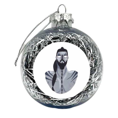Khal Drogo - xmas bauble by Louisa kewell