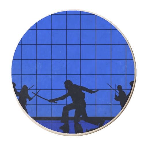 Kill Bill - personalised beer coaster by Danny Welch