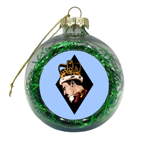 Killer Queen - xmas bauble by Wallace Elizabeth