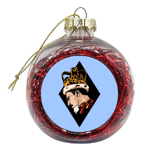 Killer Queen - xmas bauble by Wallace Elizabeth