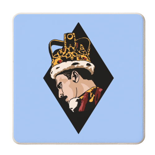 Killer Queen - personalised beer coaster by Wallace Elizabeth