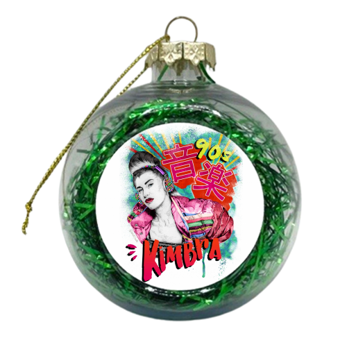 Kimbra - xmas bauble by Daniel Cash