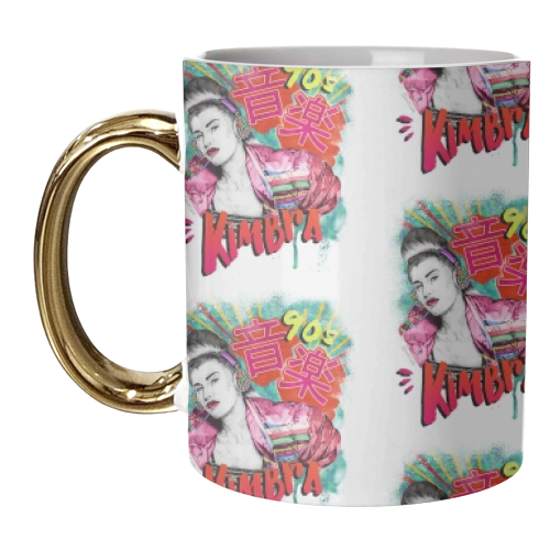 Kimbra - unique mug by Daniel Cash
