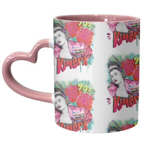 Kimbra - unique mug by Daniel Cash