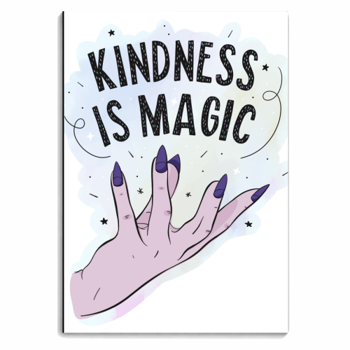 Kindness Is Magic - personalised A4, A5, A6 notebook by Alice Palazon