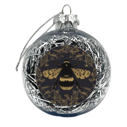 King Bee - xmas bauble by Eleanor Soper