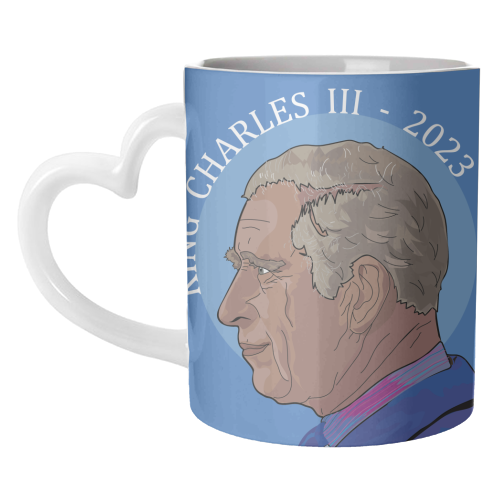 King Charles III Coronation 2023 Collection - unique mug by Catherine Critchley.