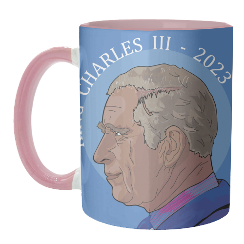 King Charles III Coronation 2023 Collection - unique mug by Catherine Critchley.