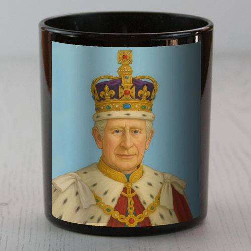King Charles III - scented candle by AP