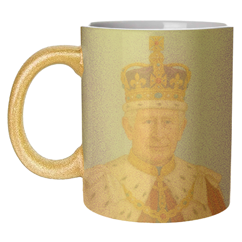 King Charles III - unique mug by AP
