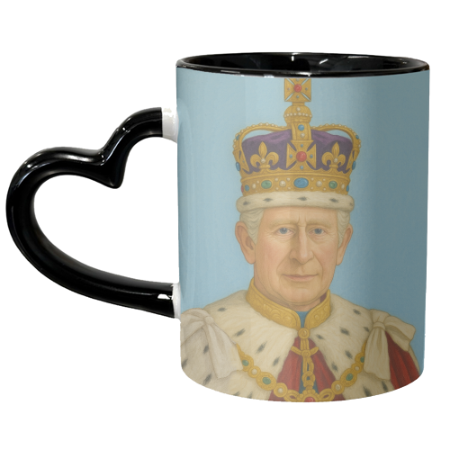 King Charles III - unique mug by AP