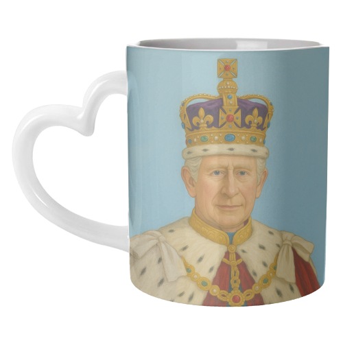 King Charles III - unique mug by AP