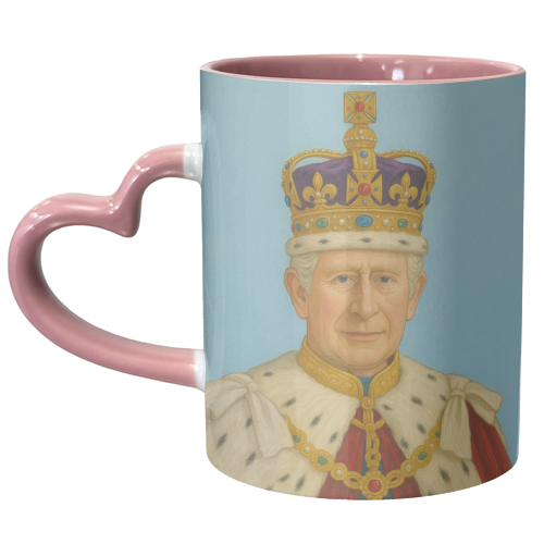 King Charles III - unique mug by AP