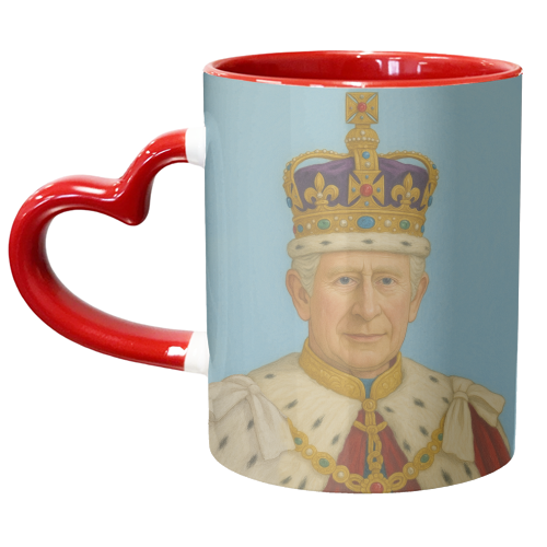 King Charles III - unique mug by AP