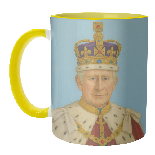 King Charles III - unique mug by AP