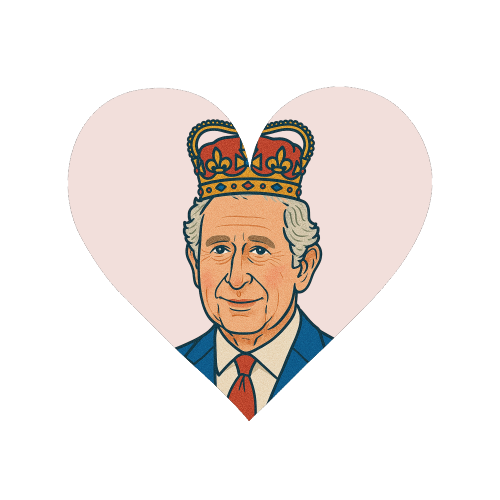 King Charles - Magnet by Ms Doodle