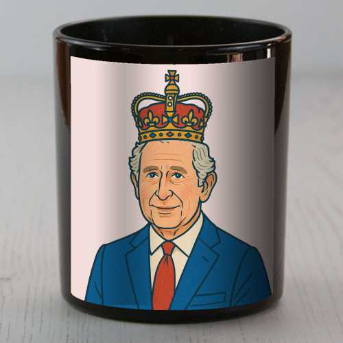 King Charles - scented candle by Ms Doodle