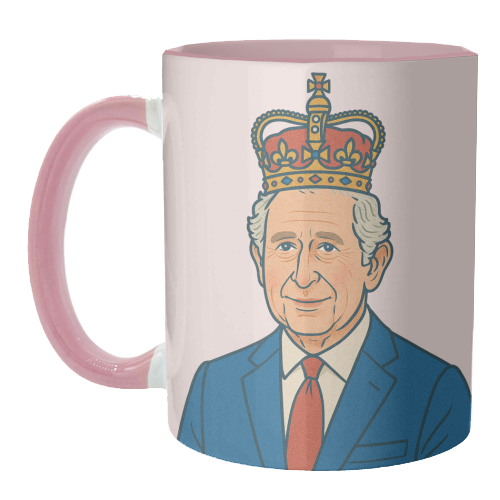 King Charles - unique mug by Ms Doodle