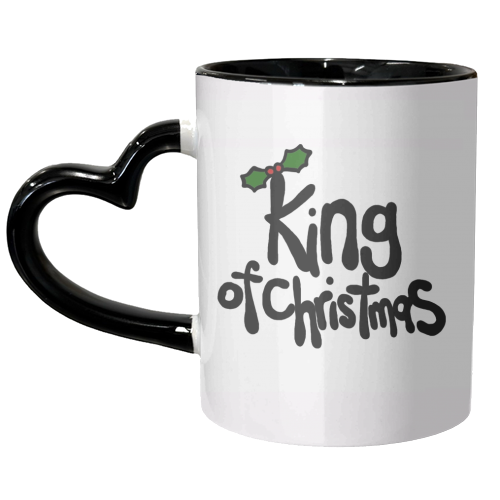 King of Christmas - unique mug by Emma Donovan