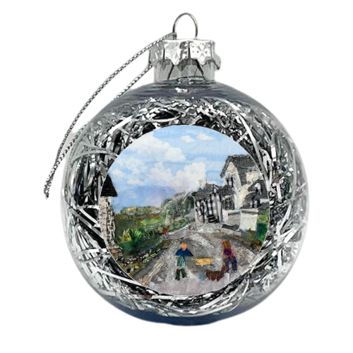 Kingstone - xmas bauble by Barbara Shaw