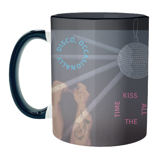 Kiss All The Time, Harry - unique mug by The Queer Store