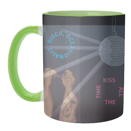 Kiss All The Time, Harry - unique mug by The Queer Store