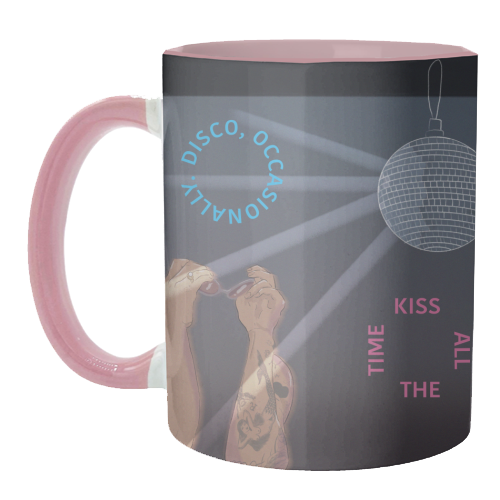Kiss All The Time, Harry - unique mug by The Queer Store
