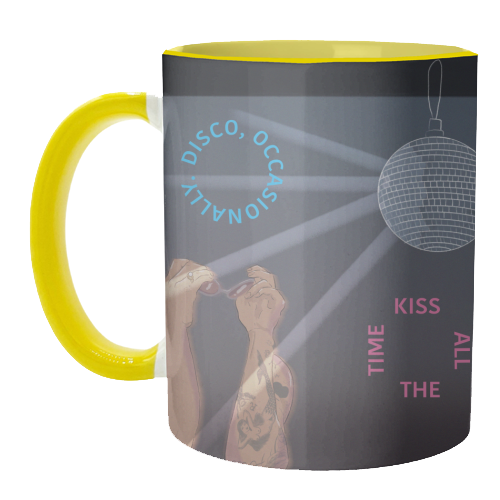Kiss All The Time, Harry - unique mug by The Queer Store