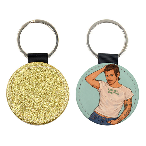Kiss Me Harry - keyring by DOLLY WOLFE