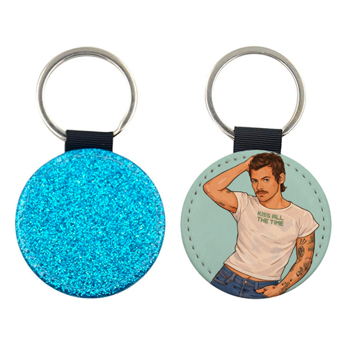 Kiss Me Harry - keyring by DOLLY WOLFE