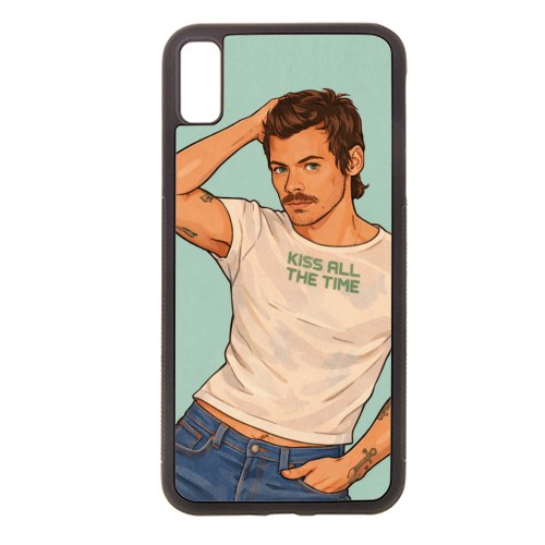 Kiss Me Harry - stylish phone case by DOLLY WOLFE