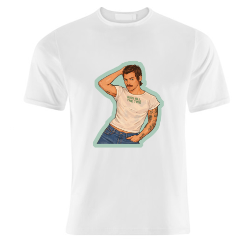 Kiss Me Harry - unique t shirt by DOLLY WOLFE