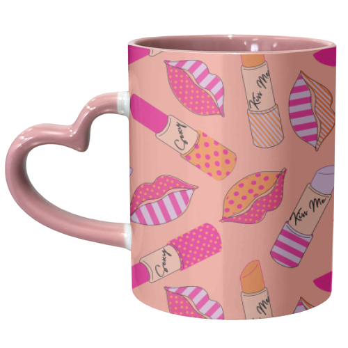 Kiss Me Sexy print - unique mug by Luxe and Loco