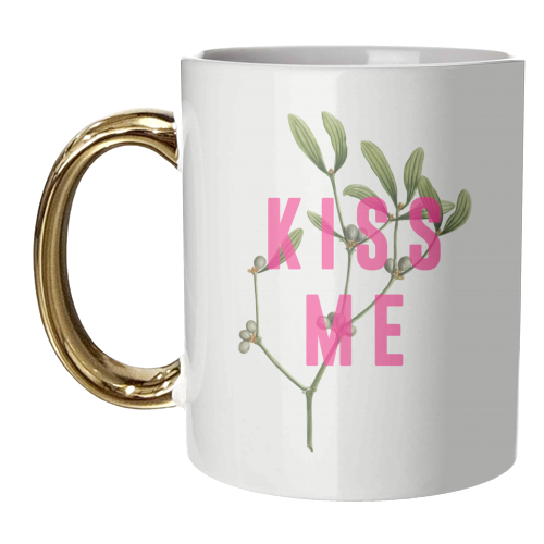 Kiss Me - unique mug by The 13 Prints