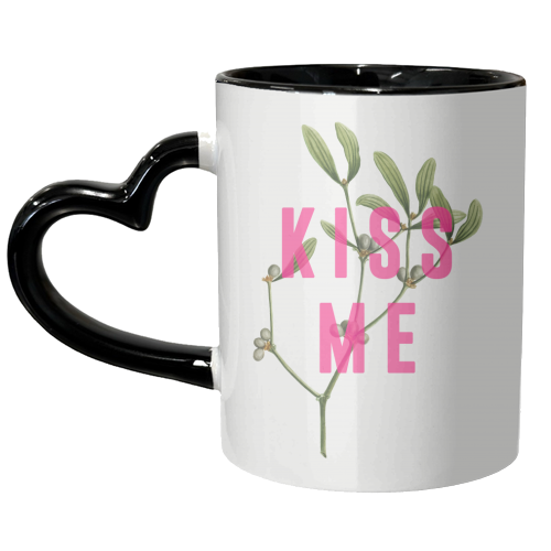 Kiss Me - unique mug by The 13 Prints